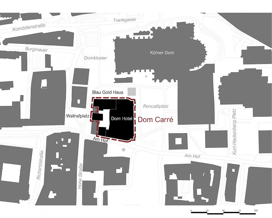 Lageplan Übersichtsplan Blaugold-Haus